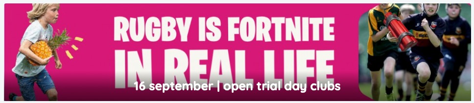 Rugby is Fortnite in real life - Journ�e d'initiation au Rugby Club Soignies