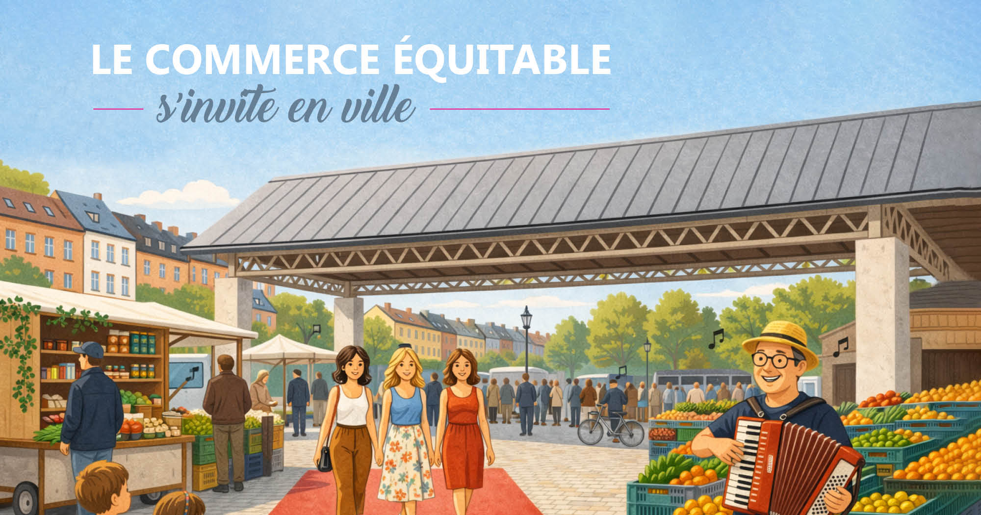 Le commerce �quitable s'invite en ville � Soignies