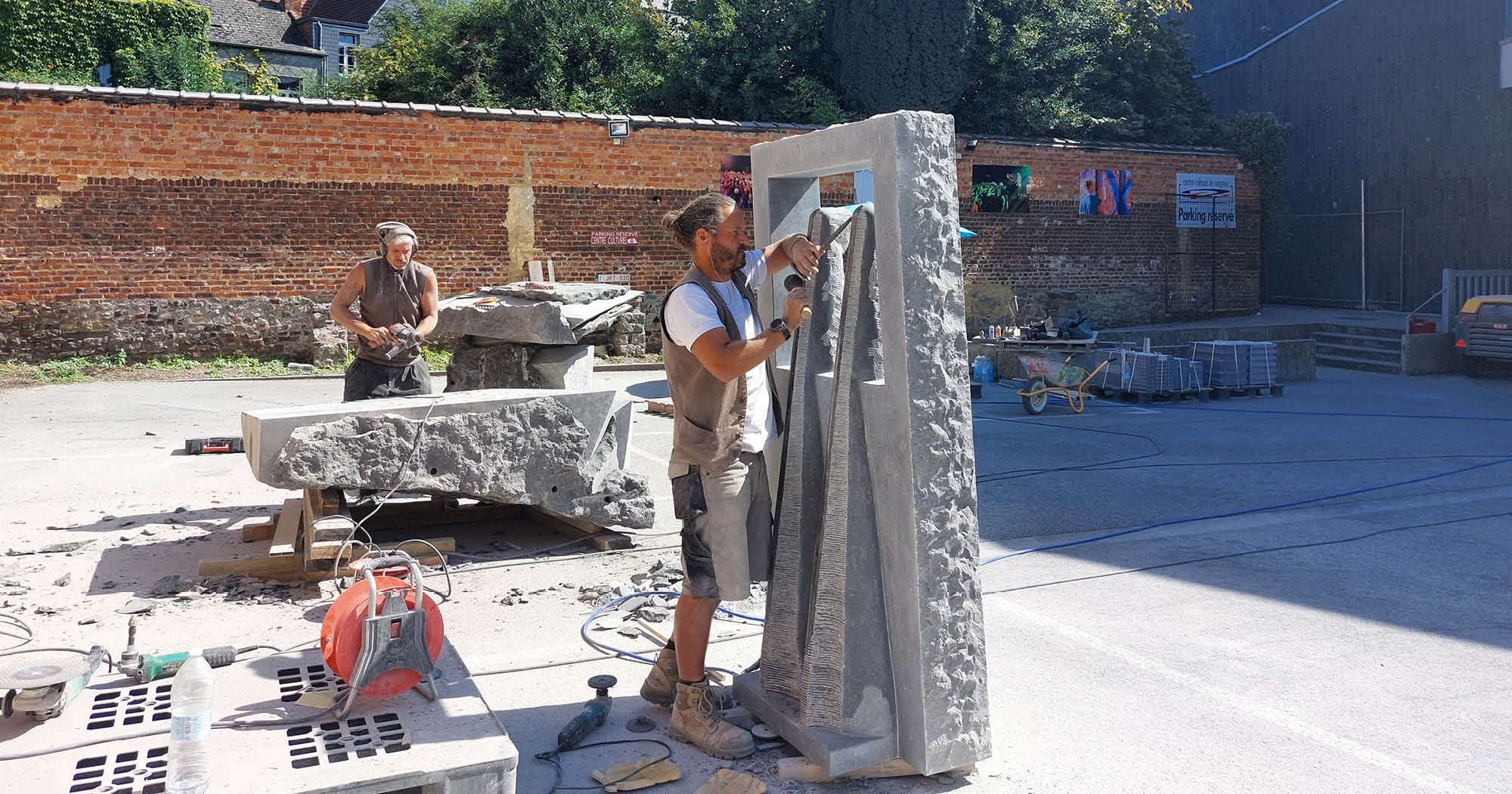 Rencontres internationales de sculptures monumentales ��Le temps qui passe��