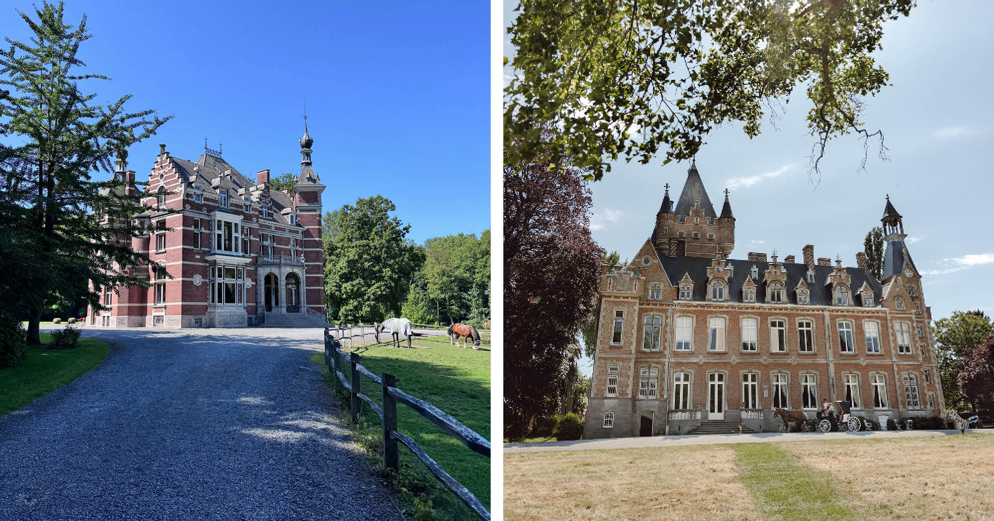 La vie de ch�teau en famille - A la d�couverte du Ch�teau de la Baille Rouge et du Ch�teau de Louvignies